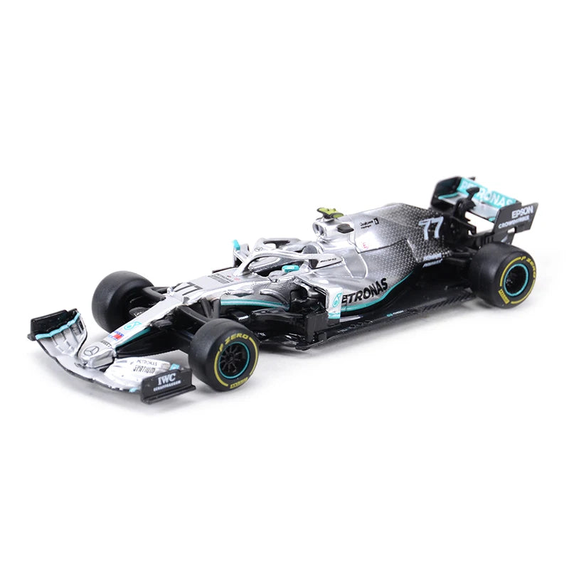 Bburago 1:43 F1 Model Car Mercedes Ferrari Redbull Racing SF23 AlpineA523 AlfaC43 Metal Diecast Verstappen Collectible Miniature