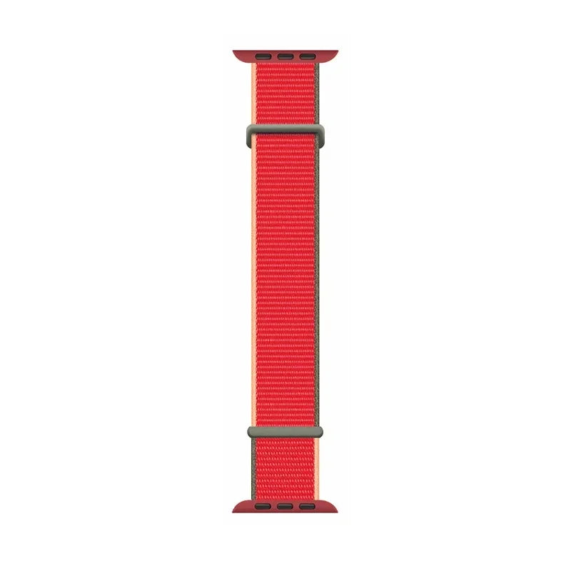 Nylon Loop Strap for Apple Watch Band 40mm 44mm 45mm 42mm 41mm 38mm Smart Belt Bracelet for IWatch Ultra 49mm 8/7/6/SE/5/4/3