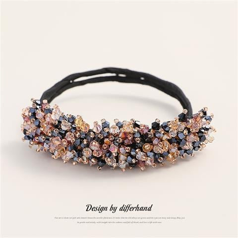 Korean Fashion Crystal Pearl Updo Hair Clips Elegant Braid Hair Barrettes Headwear Girls Women Hair Accessories