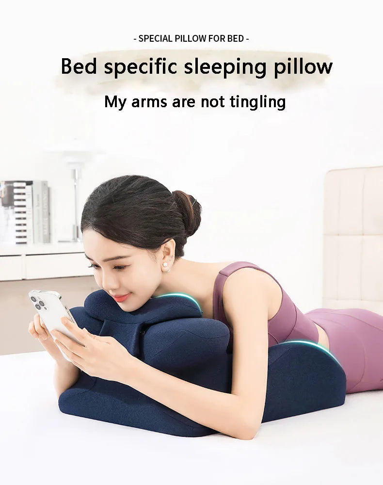 Lie On The Bed Sleeping Pillow Lie On The Bed Artifact Multifunctional Prone Position Lie Pillow Lie Sleeping Lie Pillow Cushion