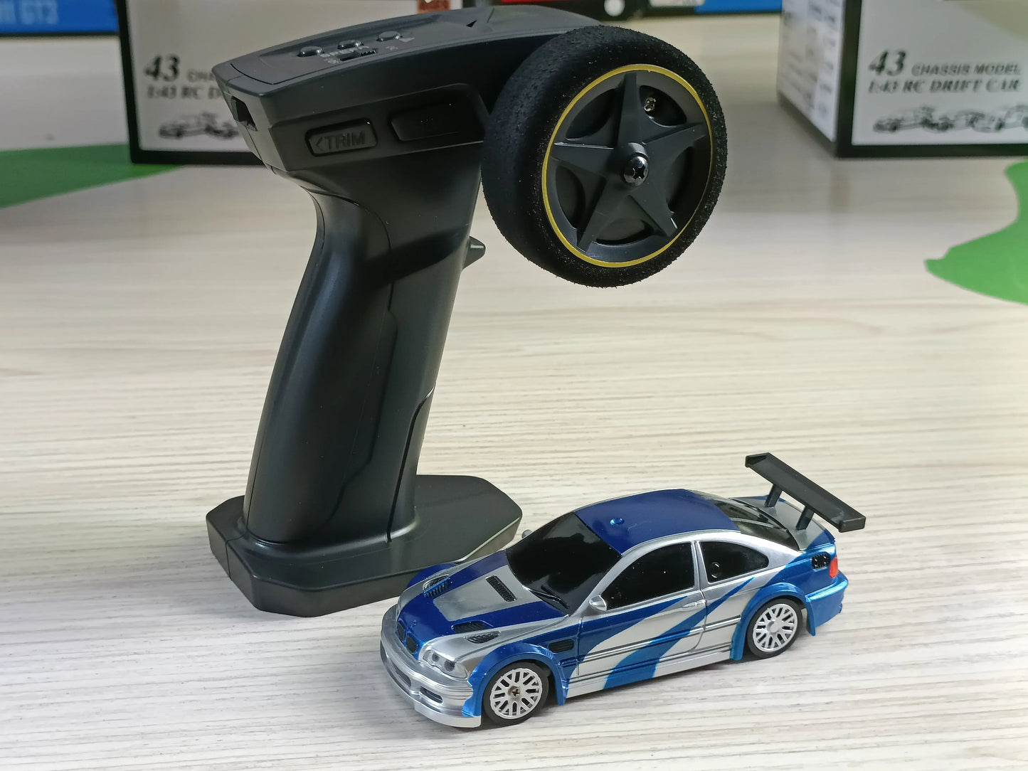 1/43 Mini Drift Race RC Car Four-wheel Drive RTR 4WD Radio 2.4G Racing Drifting High Speed Remote Control Model Toy Boys Gift