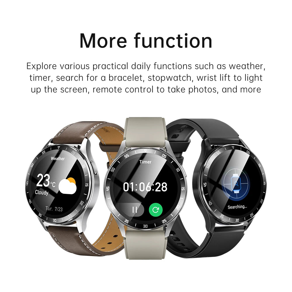 2024 New Bluetooth Call Smart Watch High end Men's Multi sport Mode NFCIP67 Waterproof Fitness Women's Smart Electronic Watch