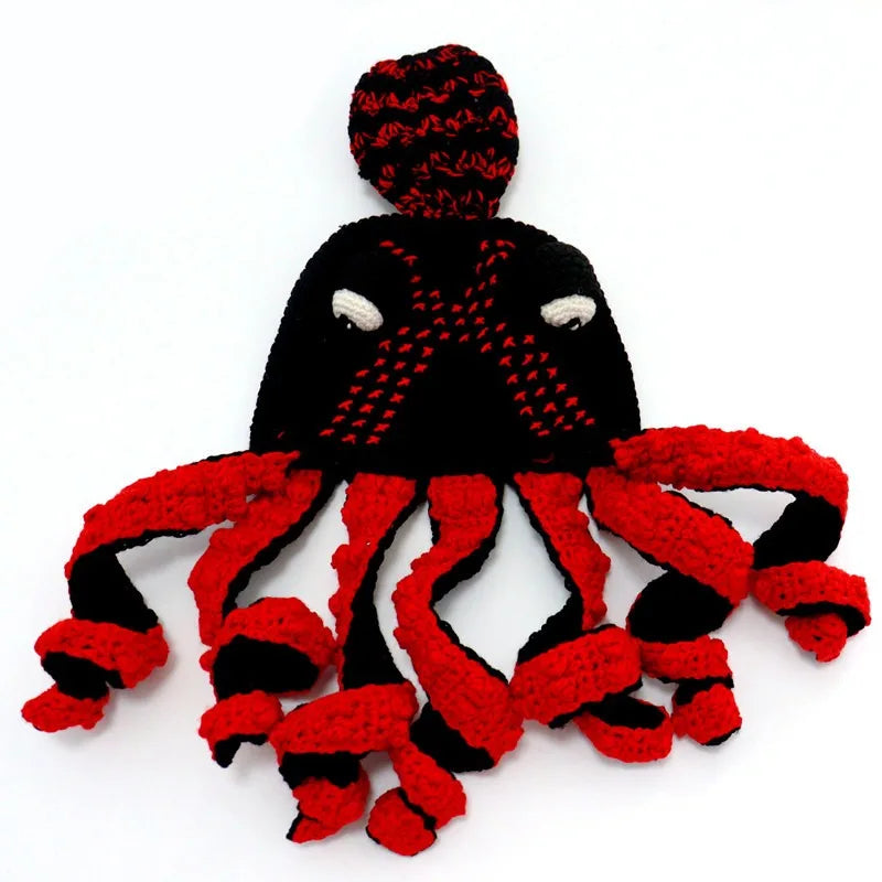 Hat Unisex Cthulhu Style Adult Party Funny Octopus Headgear Creative Holiday Gift Tricky Woolen Hat