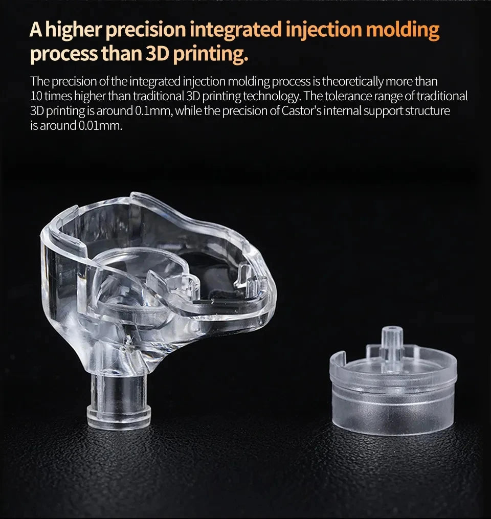 KZ Castor Wired Harman Improved Bass HiFi Earphone 2 Dynamic Tunable Balance Monitor Headphone IEM Earphones Music Sport Earbuds
