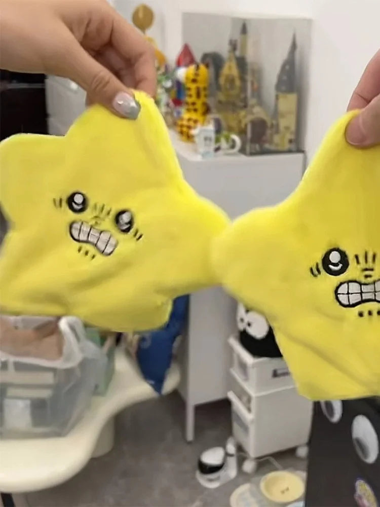 Angry Moving Jumping Stars Electric Kids Plush Toys Cute and Interesting Yellow Five Pointed Star Plush Toy Gift for Children