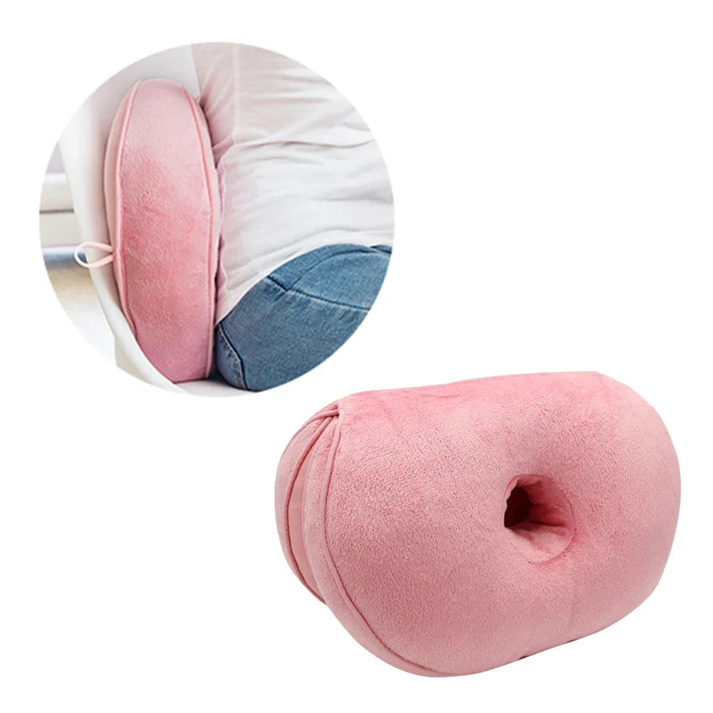 Multifunctional Seat Cushion Dual Comfort Memory Foam of Hip Lift Sitting Cushion Beautiful Butt Seat Cushion for Home Pressure