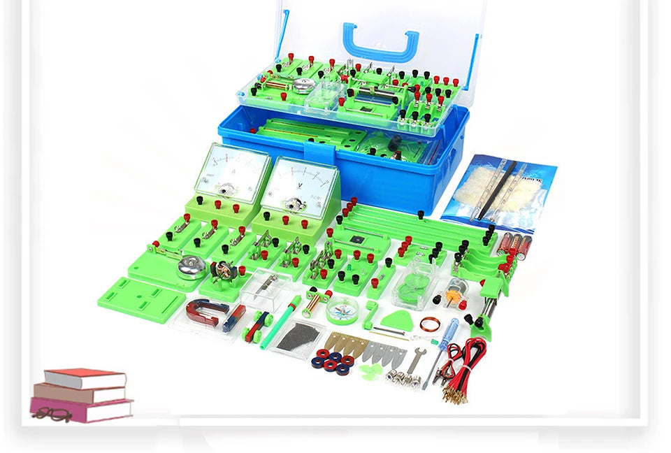 Physics Labs Circuit Learning Kit Basic Electricity Discovery Principles Kit for School Teacher Student Science Study Parallel