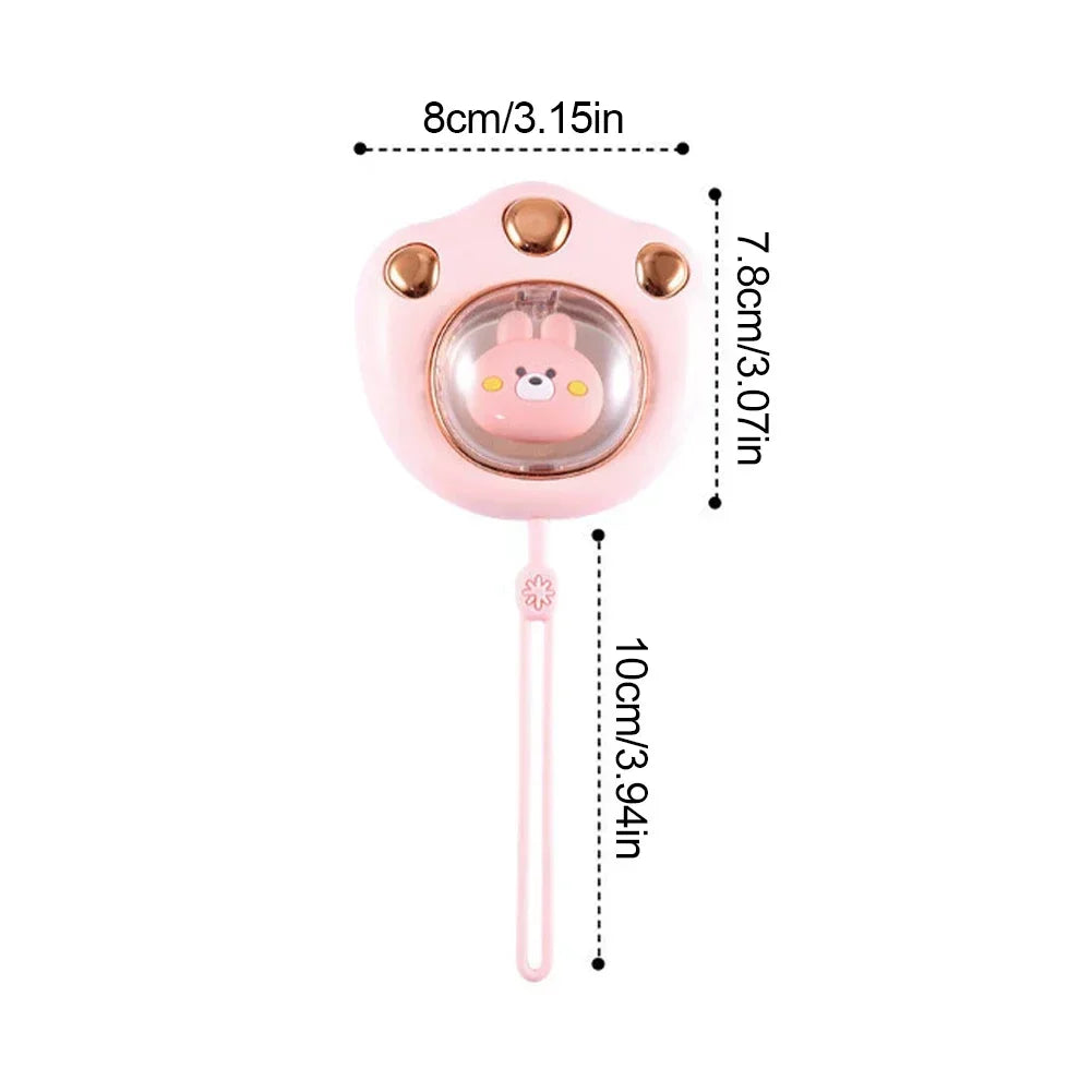 Xiaomi Hand Warmer Cute Cat Paw Rechargeable Built-in Battery For Students Adult Winer Fast Usb Heater For Camping Office School