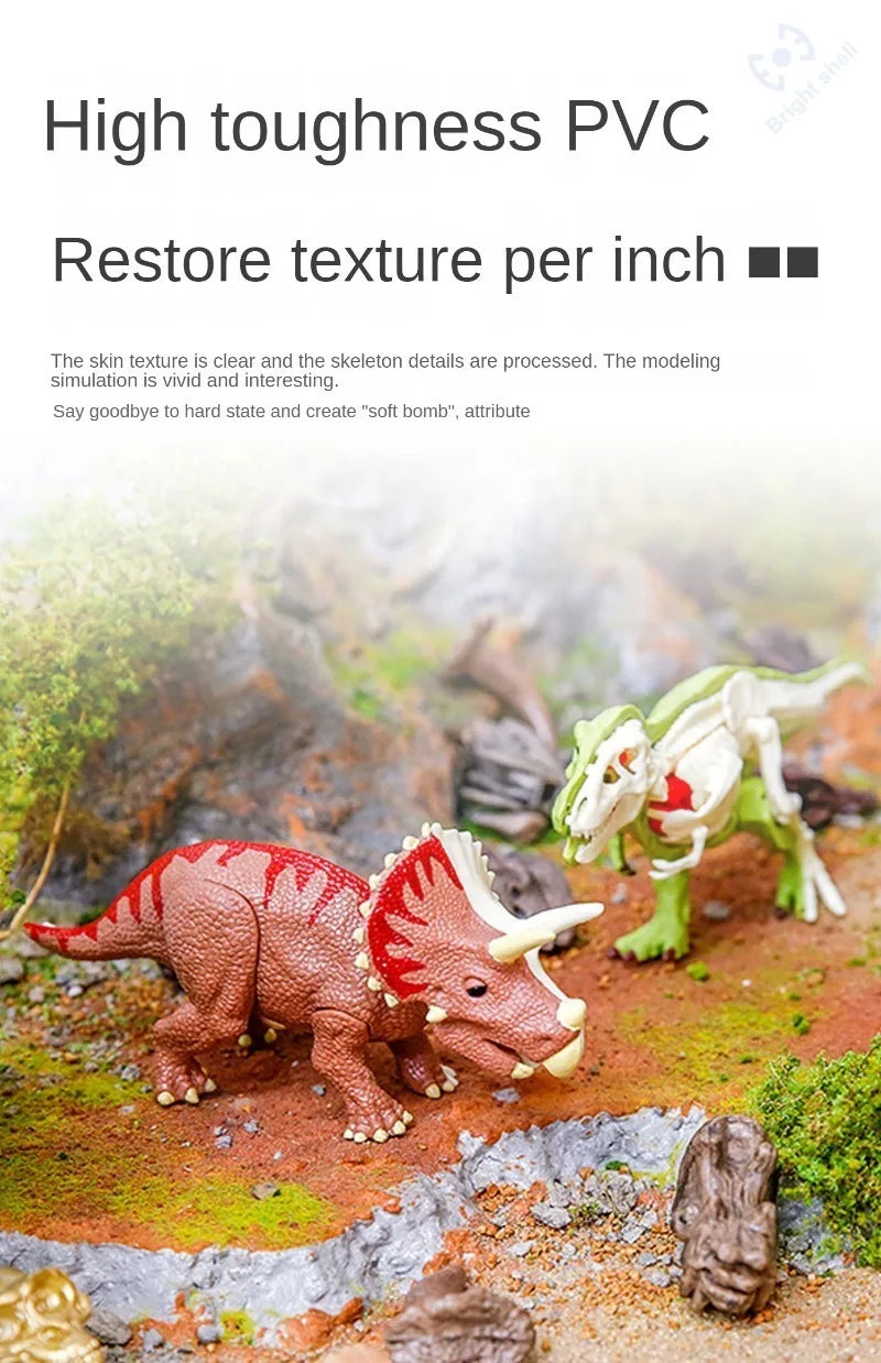 Jurassic World Kids Dinosaur Toy DIY Fossil Archaeology Excavation Kit Skeletons Dig Stem Science Educational Toys for Children