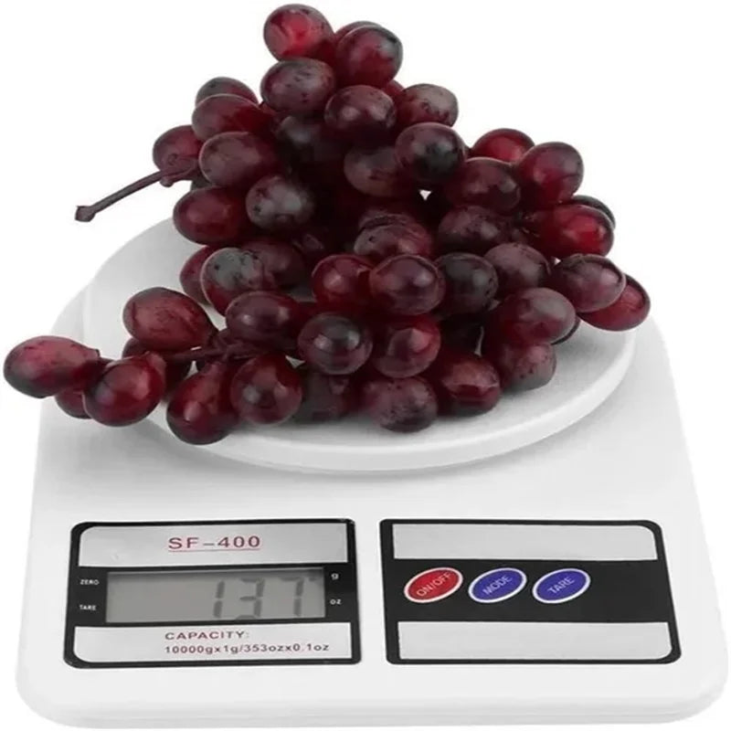 5kg/7kg/10kg LCD Display Digital Kitchen Scale 1g High Precise Electronic Food Scale for Cooking Baking Weighing Measuring Scale