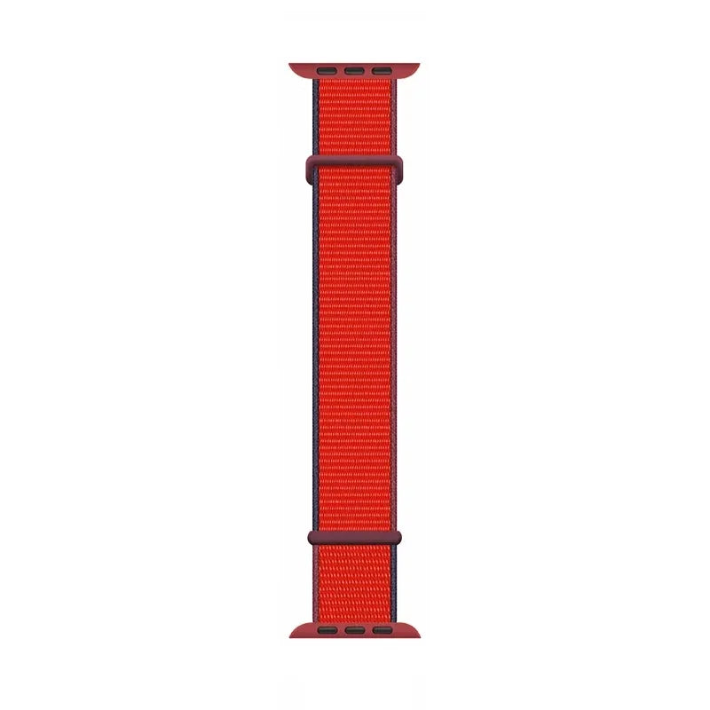 Nylon Loop Strap for Apple Watch Band 40mm 44mm 45mm 42mm 41mm 38mm Smart Belt Bracelet for IWatch Ultra 49mm 8/7/6/SE/5/4/3