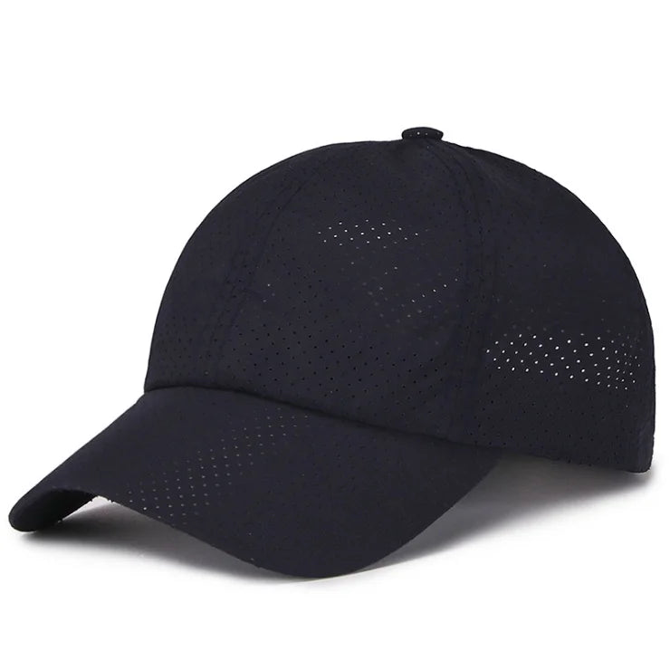 2024 New Summer Men Women Snapback Quick Dry Mesh Baseball Cap Sun Hat Bone Breathable Hats Adjustable outdoor hat