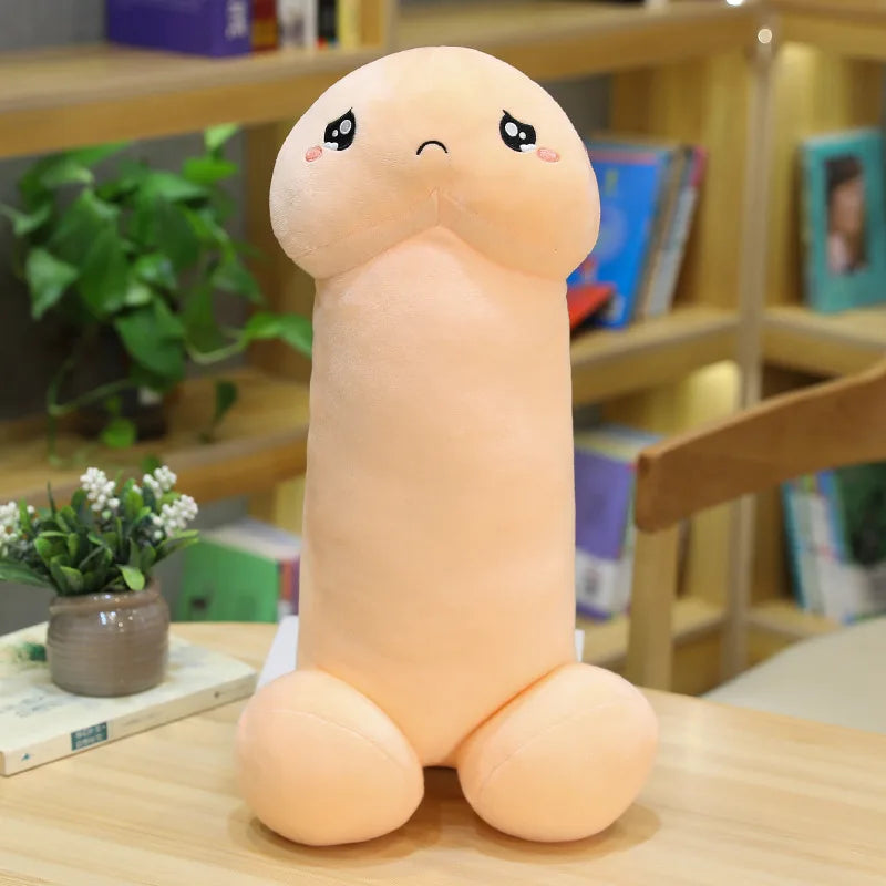 Big Size Trick Penis Simulation Plush Toy Boy Dick Plushie Penis Plush Hug Pillow Stuffed Sexy Interesting Gifts For Girlfriend