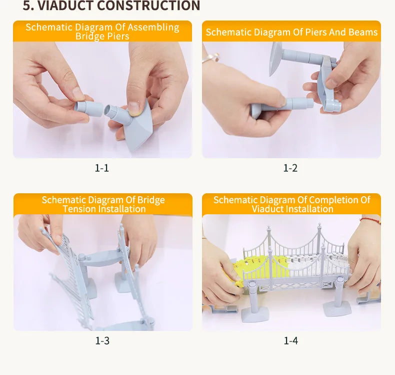 137-467pcs Children Electric Track Toy Car Engineering Car Kids Educational Toys Track Car Train Toys for Children Birthday Gift