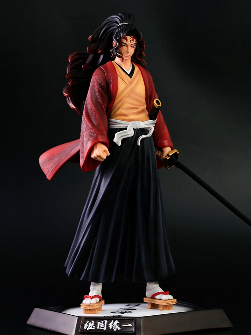 Anime Demon Slayer Kimetsu No Yaiba Figure Giyuutarou Daki Kokushibo Tsugikuni Yoriichi Douma Inosuke Action Figures Model Toys
