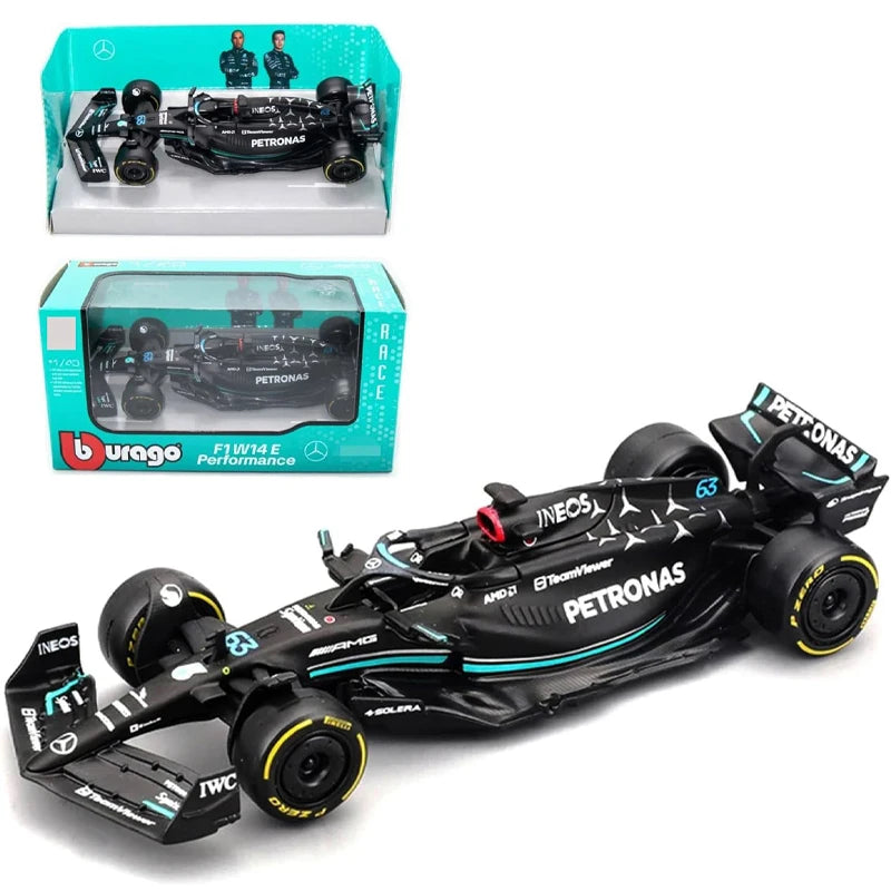 Bburago NEW 2023 McLaren F1 Team Champion Red Bull Racing Heuer RB19 Alpine A523 Formula One Alloy Super Toy Alfa C43 model Car