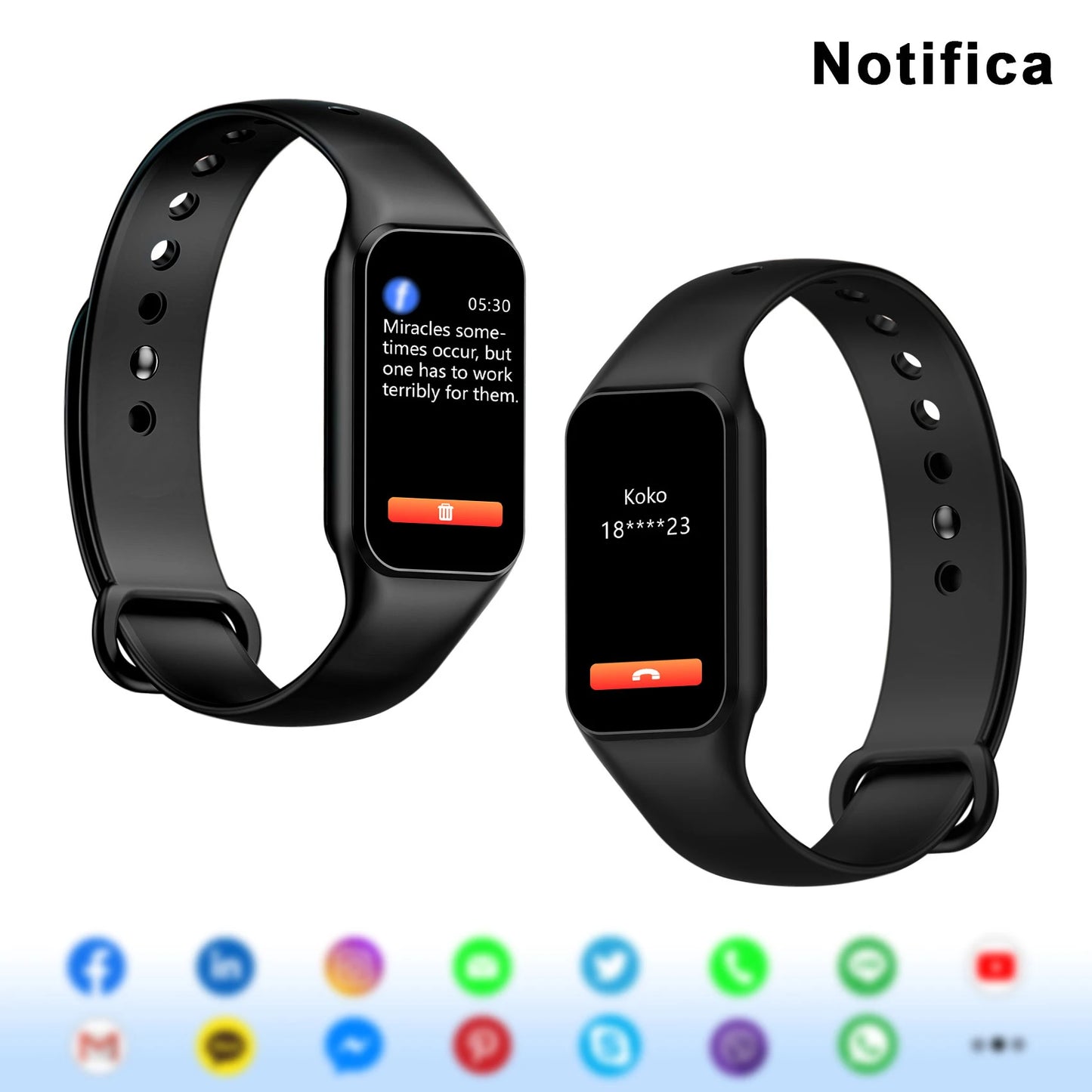 IOWODO 1.47" HD Smart Watch for Men Women Exercise Mode Smartwatch Sleep Monitor Pedometer Fitness Watch with Heart Rate SpO2