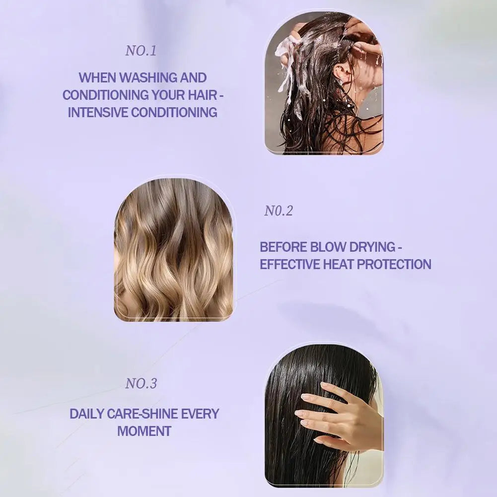 100ml Hair Care Essential Oil Spray For Women Repair Dry Anti-frizz Smooth And Long-lasting Hair Care For Fragrant Fluffy Hair