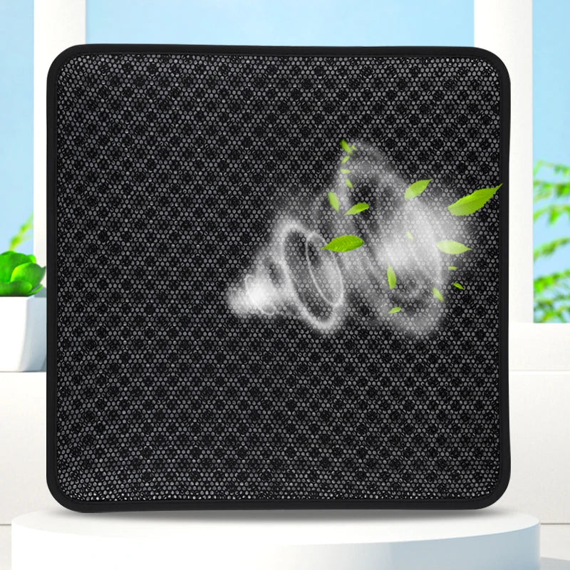 New Honeycomb Mesh Seat Cushion, Fresh, Breathable and Comfortable, Suitable for Car, Home. Office