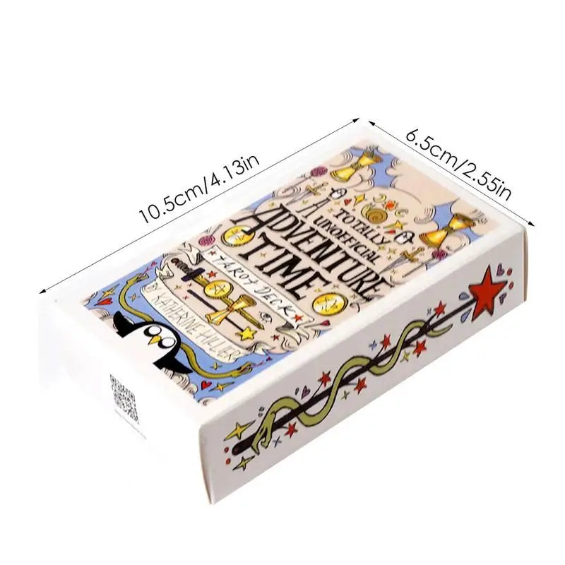 Tarot Cards Deck 78Pcs Adventure Tarot Cards Playing Board Game Party Birthday Gift Board Game Card Fortune Telling Divination
