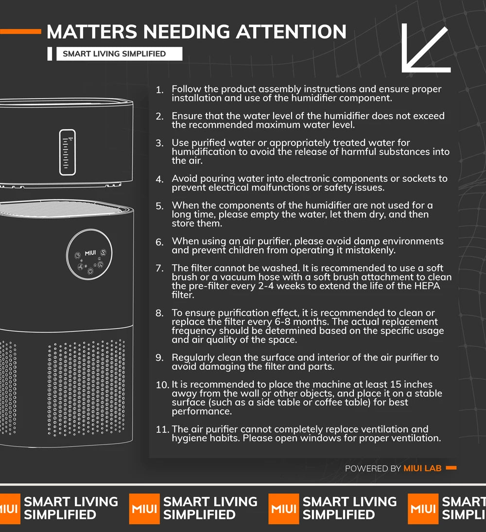 Air Purifier with Humidifier Combo for Home Allergies and Pets Hair, Smokers in Bedroom, H13 True HEPA Filter,2-in-1