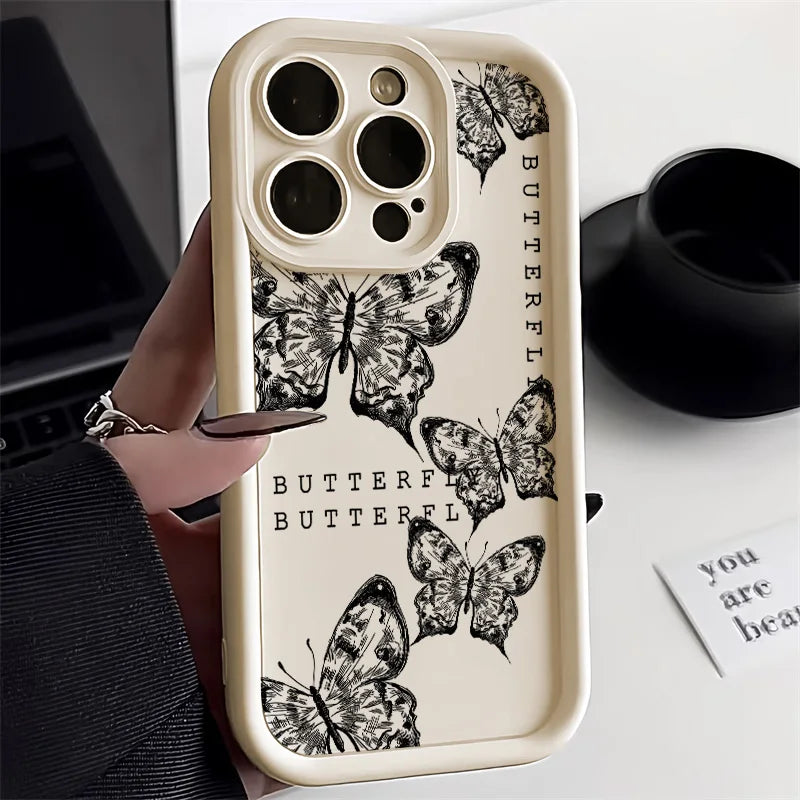 Soft Candy Liquid Silicone Phone Case For iPhone 15 Pro Case for iPhone 11 13 16 Pro 12 14 Pro Max XR XS 7 8 SE Shockproof Cover