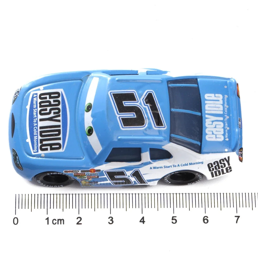 Children Toys Car Disney Pixar Cars 3 Lightning McQueen Jackson Storm Mater 1:55 Diecast Metal Alloy Model Car Kid Gift