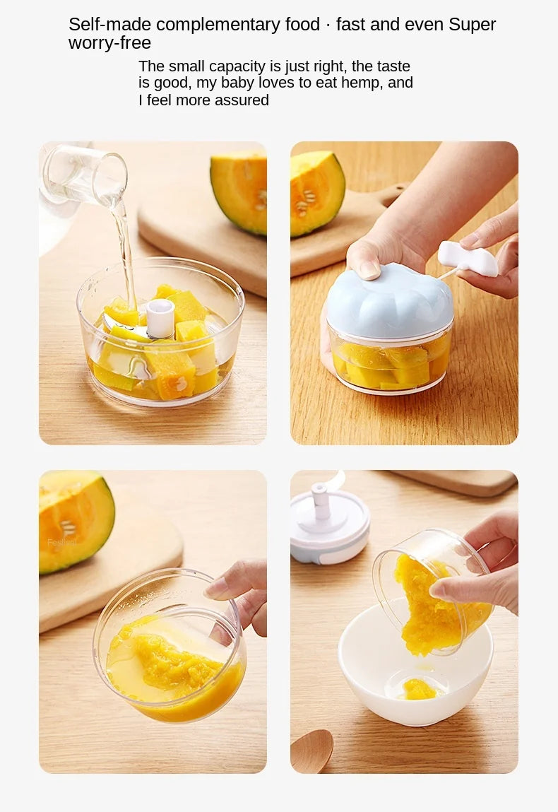 Portable Vegetable and Food Cutter Manual Garlic Puller Fruit Chopper Kitchen Too Multi-function Meat Grinder