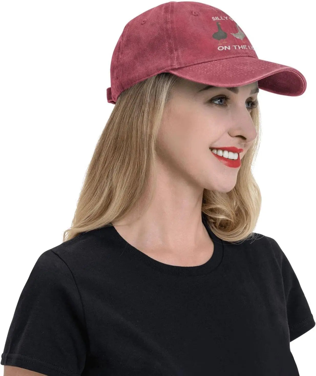 Funny Silly Goos Hat Silly Goose On The Loose Hat for Women Dad Hats Funny Hats