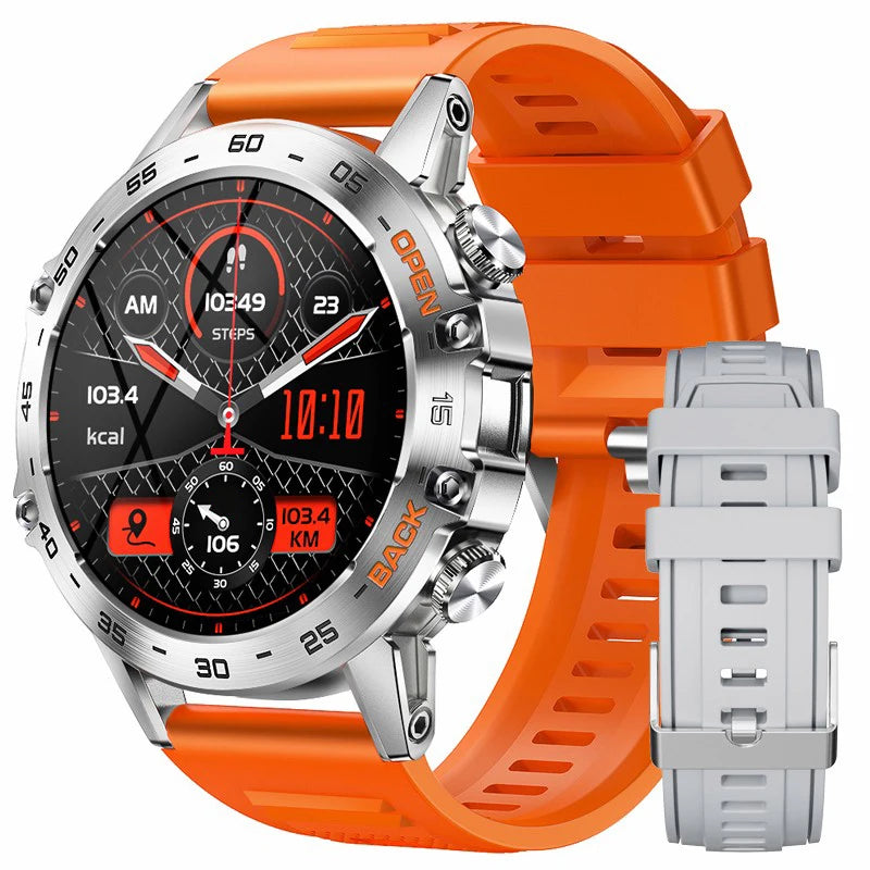LIGE Smartwtach For Men 400mAh Outdoor Sport Bluetooth Calling Watches Health Monitoring Waterproof Smartwatch Man Reloj Hombre