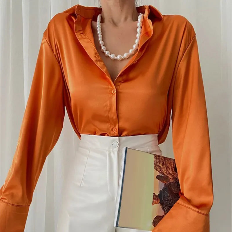 Cotton Blouse White Shirt Fashion Women Blusas Mujer De Moda OL Style Tops Casual Ladies Long Sleeve Shirts and Blouses 3496