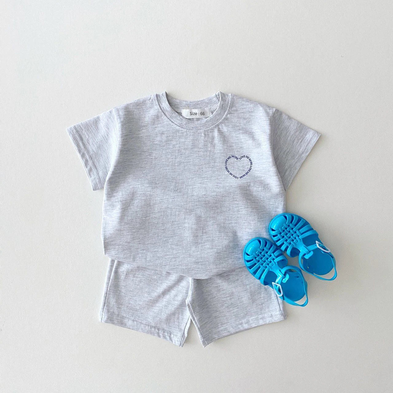 Kids Cute T-shirts+Shorts Baby Girls Summer New Clothes Casual Two Pieces Suits Infantil Simple Thin Soft Tees Outfits