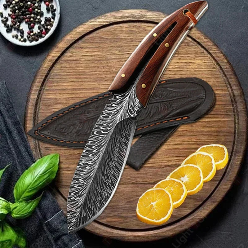 Multi-Purpose Kitchen Knife for Meat Fruit Slicing Stainless Steel Boning Butcher Knife for BBQ Kitchen Knives and Accessories