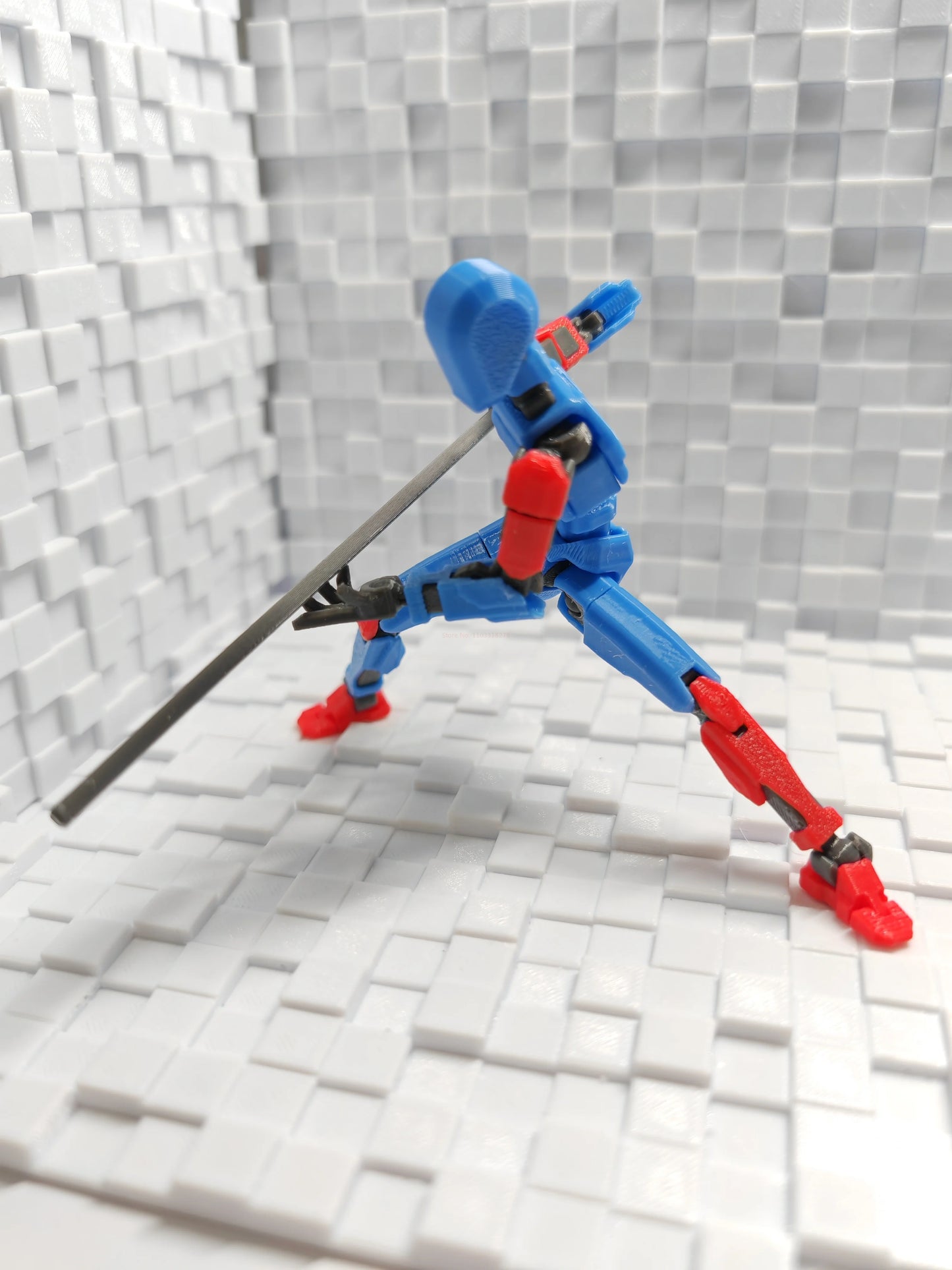 Titan 13 Action Figures T13 Figure 3D Printed Multi-Jointed Movable Lucky 13 Action Figure Nova 13 Action Figure Dummy