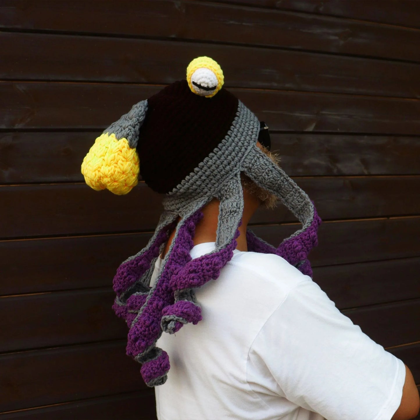 Hat Unisex Cthulhu Style Adult Party Funny Octopus Headgear Creative Holiday Gift Tricky Woolen Hat