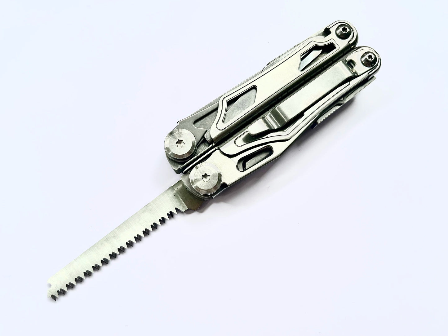 Daicamping DL1 Extra Cutter Scissors Saw Clamp Multi Tools / Clip Pliers Multifunctional Foldable EDC Folding Knife Multitools