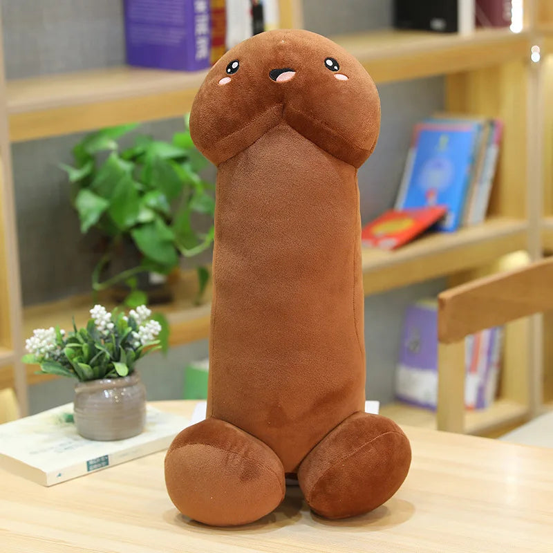 Big Size Trick Penis Simulation Plush Toy Boy Dick Plushie Penis Plush Hug Pillow Stuffed Sexy Interesting Gifts For Girlfriend