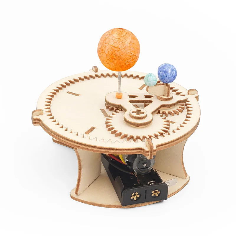 DIY Science Toys Children Educational STEM Kits Car Dinosaur Model Technologia Experimental Tool Wood Puzzle Games School Supply