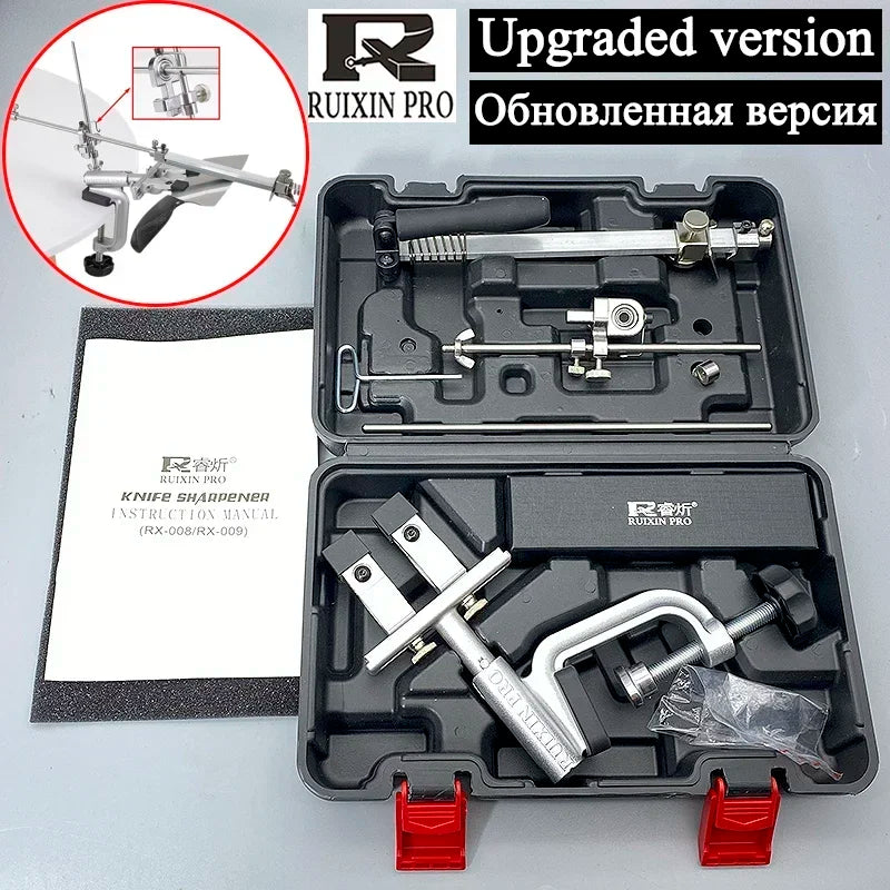 2023 New Upgraded Version Ruixin Pro RX009 Aluminium Alloy Knife Sharpener System 360 Degree Flip Constant Angle Grinding Tools