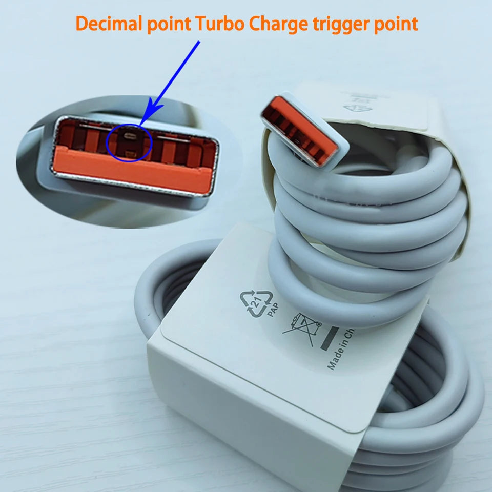 Usb Type C Cable Xiaomi Original Turbo Charge Cabo 120w 33w Fast Charging Cabo Mi 14 13 12t Pro 12 11 10t Redmi Note 10 Poco X6