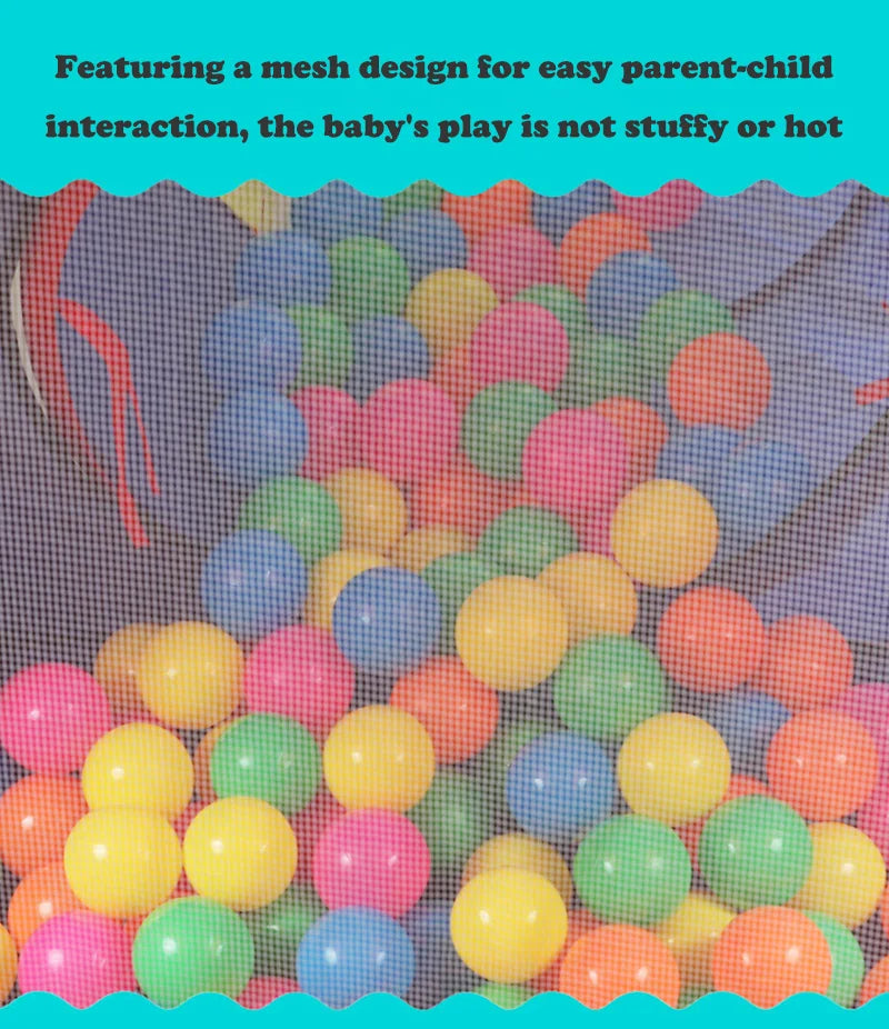 3-5 Pcs Portable Children's Camping Tent Kids Beach Tent Ocean Ball Pool Kids Tent Pop-up Tent Play House Baby Crawling Tunnel