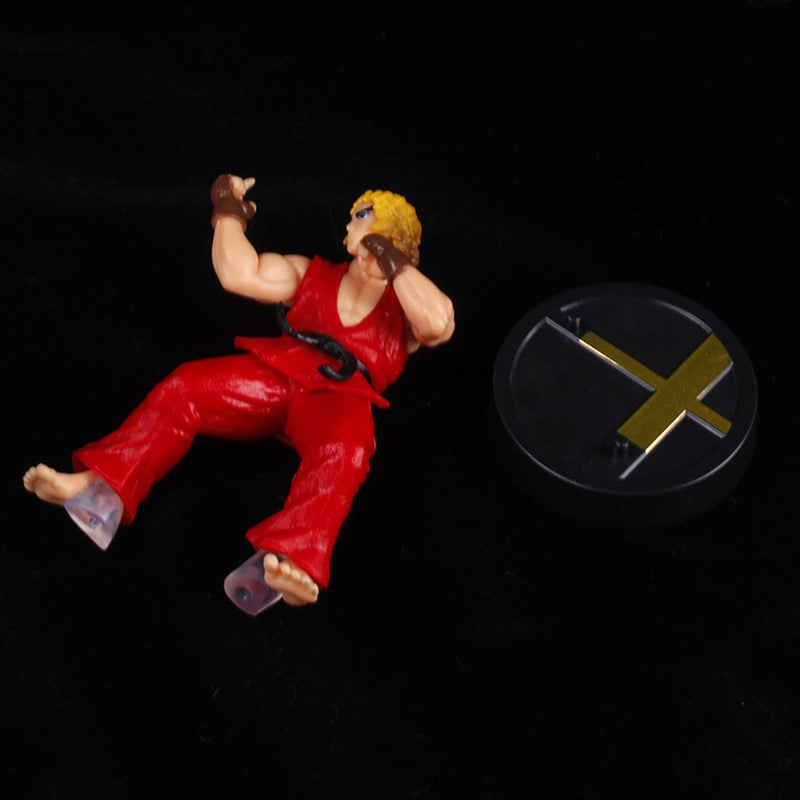 Anime Ken Masters Hoshi Ryu Action Figure PVC Toys Cute Street Fighter Game Dolls Room Decor Birthday Gift For Boys