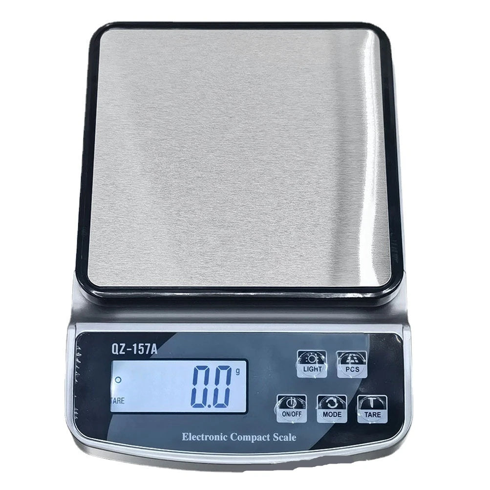 15KG/10KG/3KG Electronic Kitchen Scale Precision Digital Food Scale Household BBQ Baking Balance USB Charging Smart Coffee Scale