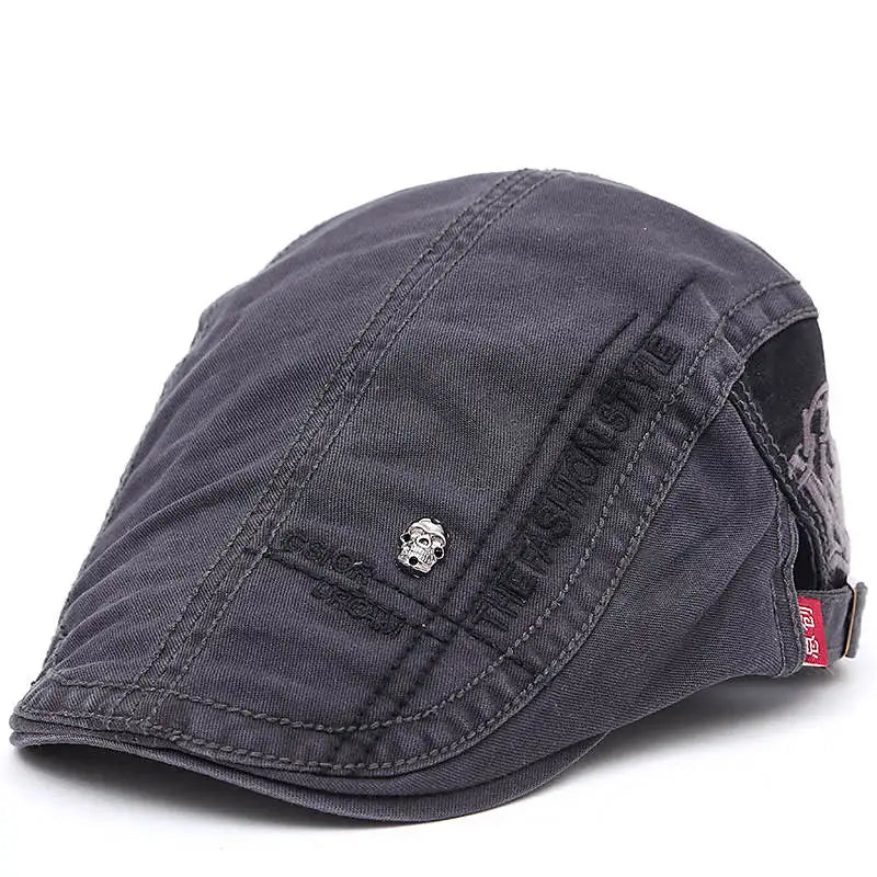 2024 New Summer outdoor Sports Cotton Berets Caps For Men Women Casual Peaked Caps letter embroidery Berets Hats Casquette Cap