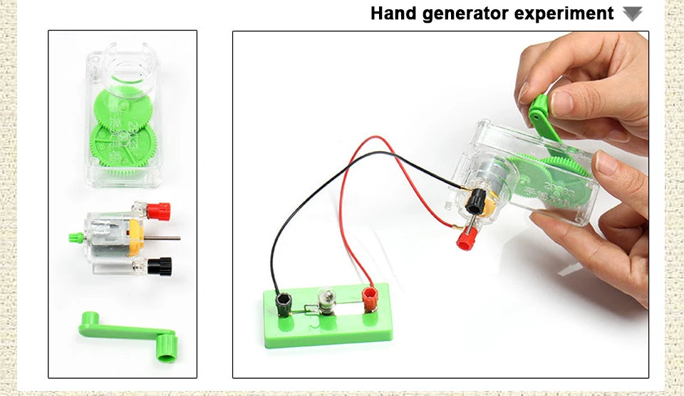 Physics Labs Circuit Learning Kit Basic Electricity Discovery Principles Kit for School Teacher Student Science Study Parallel