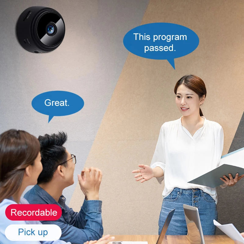 A9 WiFi Mini Camera Wireless WiFi Video Recorder Security Protection Camera Smart Home Monitoring Camera For Infants And Pets 