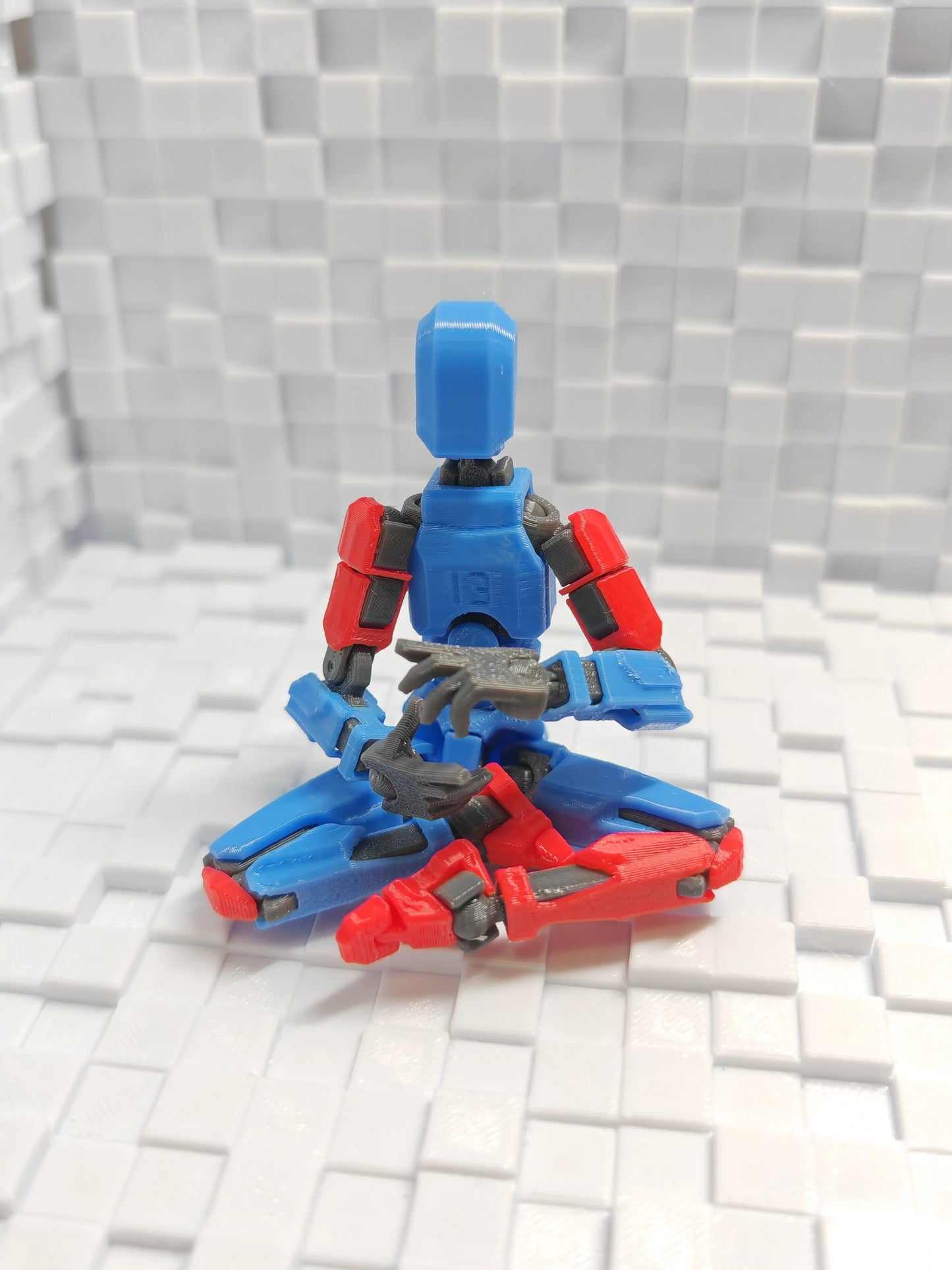 Titan 13 Action Figures T13 Figure 3D Printed Multi-Jointed Movable Lucky 13 Action Figure Nova 13 Action Figure Dummy