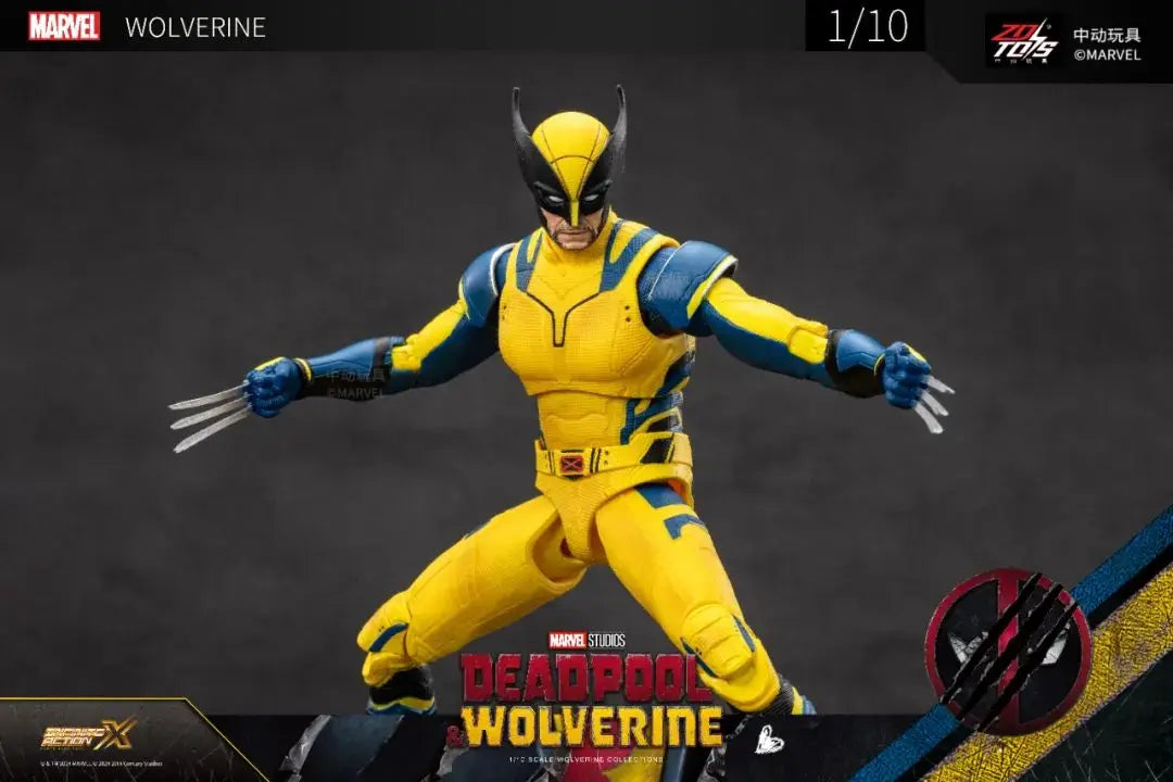 Deadpool & Wolverine Action Figure ZD Original Thor 1/10 X-Men Limited Guardians of The Galaxy Lord Cartoon Toys for Kids Gift