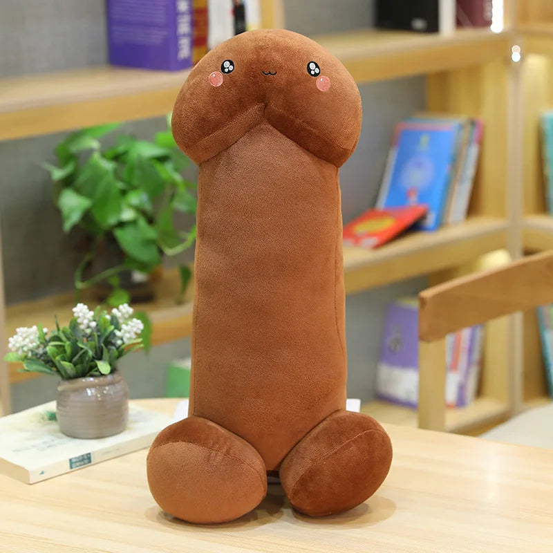 Big Size Trick Penis Simulation Plush Toy Boy Dick Plushie Penis Plush Hug Pillow Stuffed Sexy Interesting Gifts For Girlfriend
