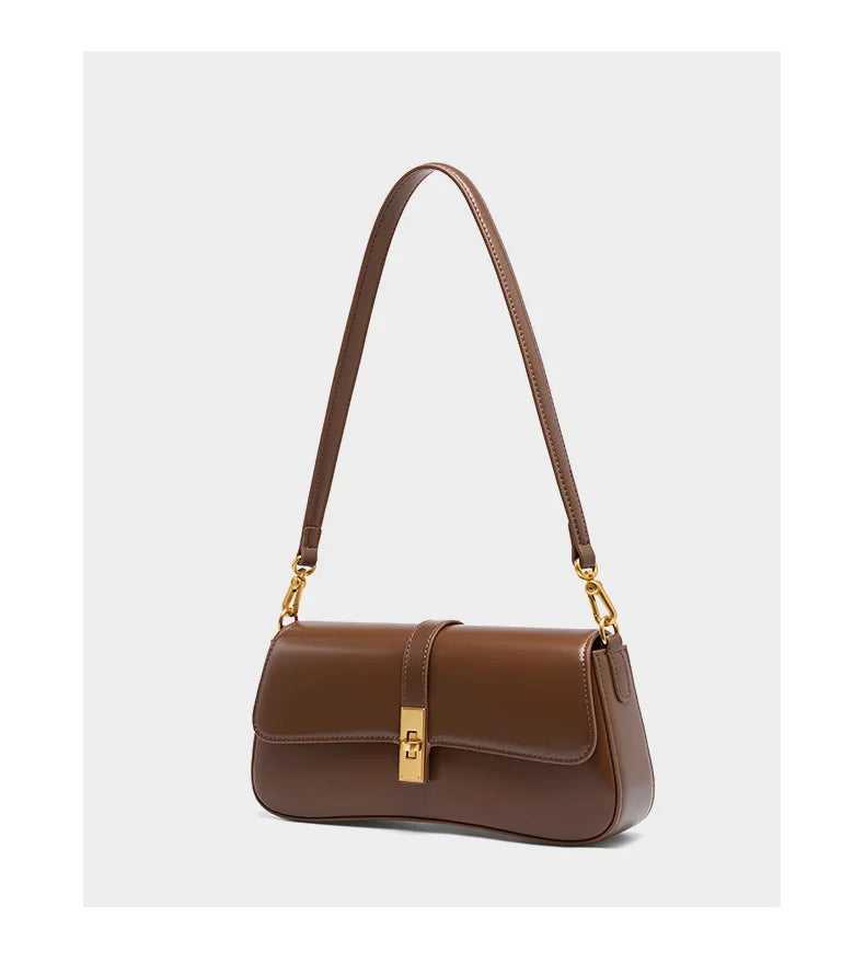 Jonlily Women Genuine Leather Shoulder Bag Female Fashion Handbag Totes Small Underarm Bag Casual Daybag Mini Purse -KG1313